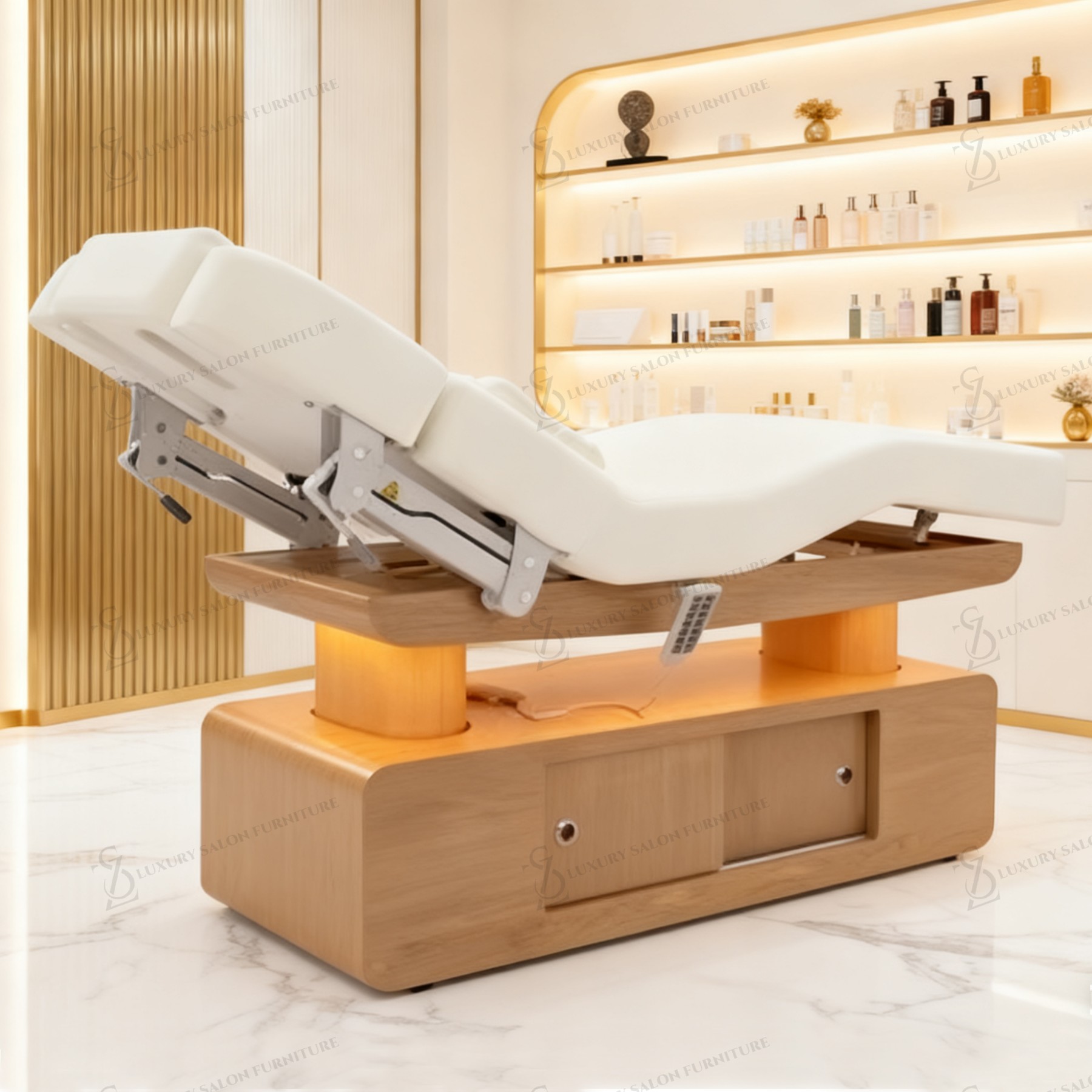 เตียงเสริมความงามไฟฟ้าอเนกประส - Spa Wellness And Beauty บทวิจารณ์และราคา